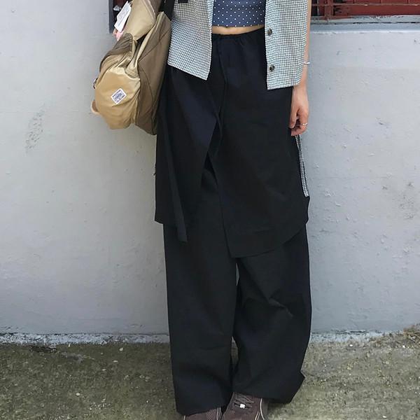포어 윈드 스커트 팬츠 ( pore wind skirt pants )