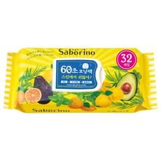 사보리노 모닝 페이셜 시트 마스크  32개입, 1개