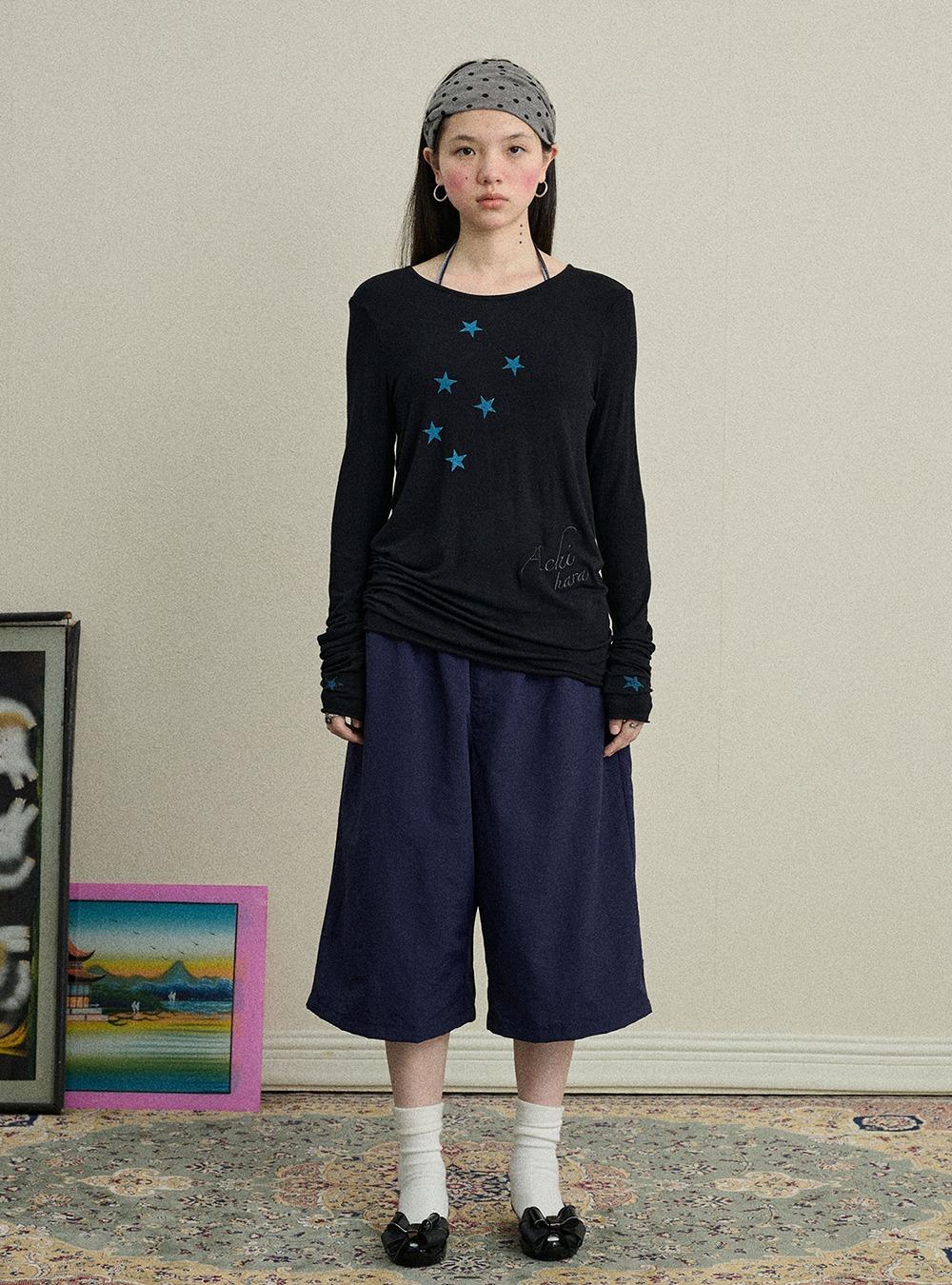 Balloon Fit Casual Midi Pants (4color)