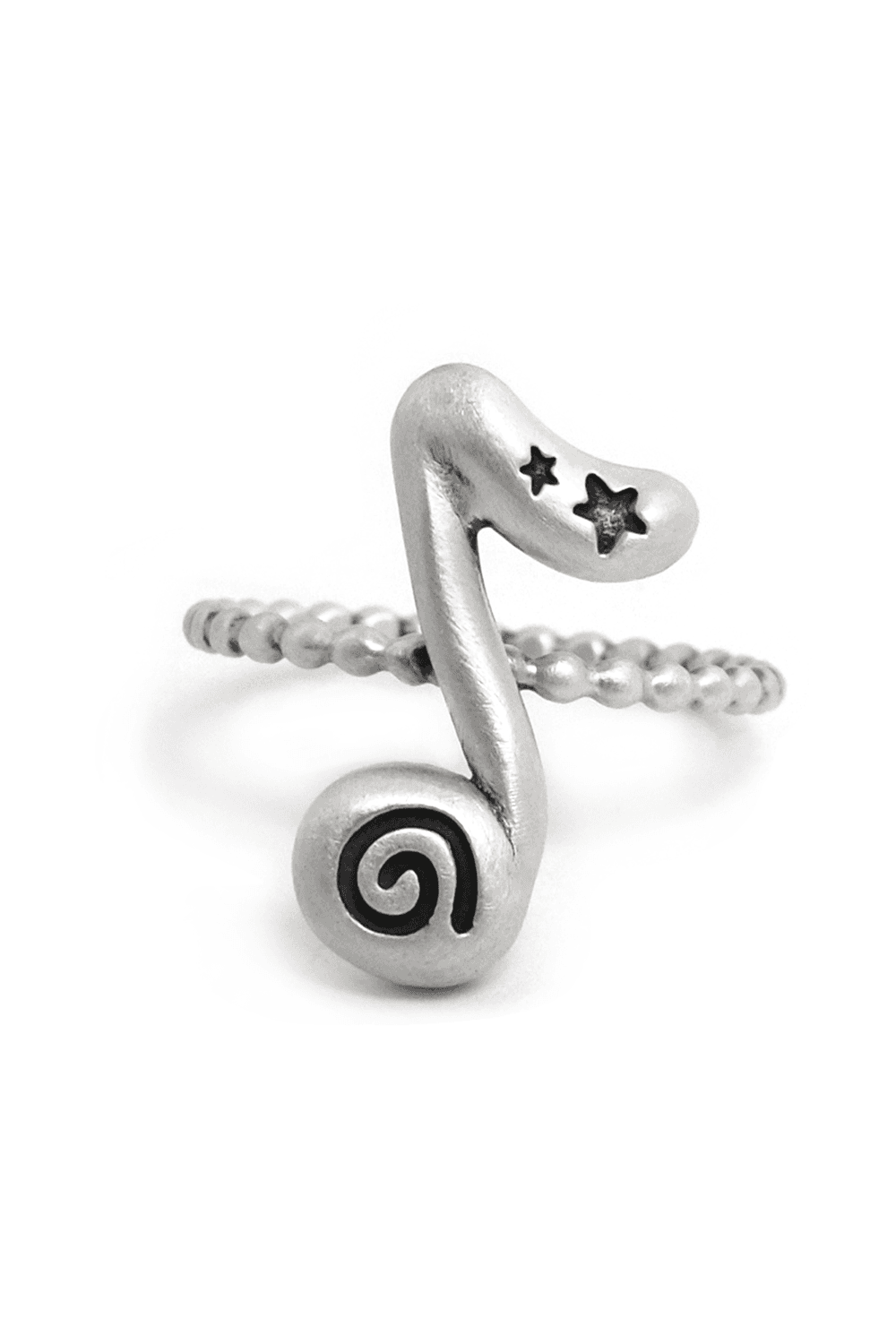 Spiral Note ring