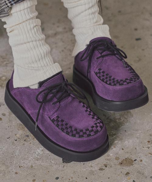 보위 윈터 슈즈 R24U001 (퍼플 스웨이드)