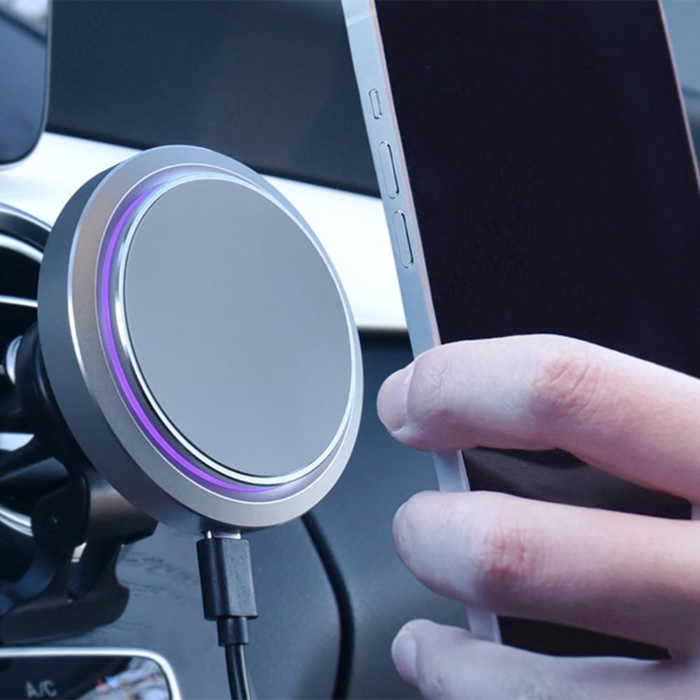 모어무드 맥세이프 차량용 거치대 무선충전기