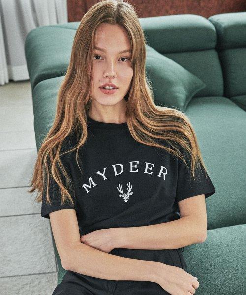 Vintage printing tee_Black