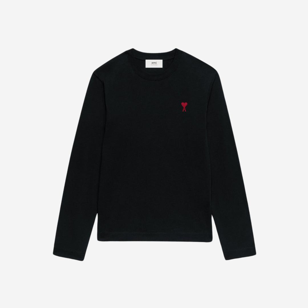 AMI de Coeur Long Sleeves T-Shirt Black