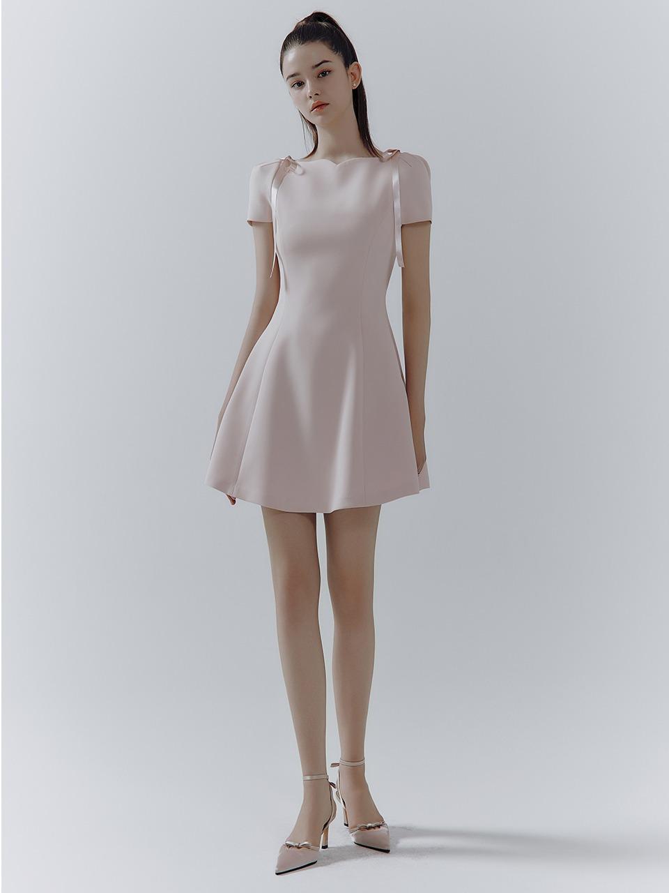 Eri heart mini dress
