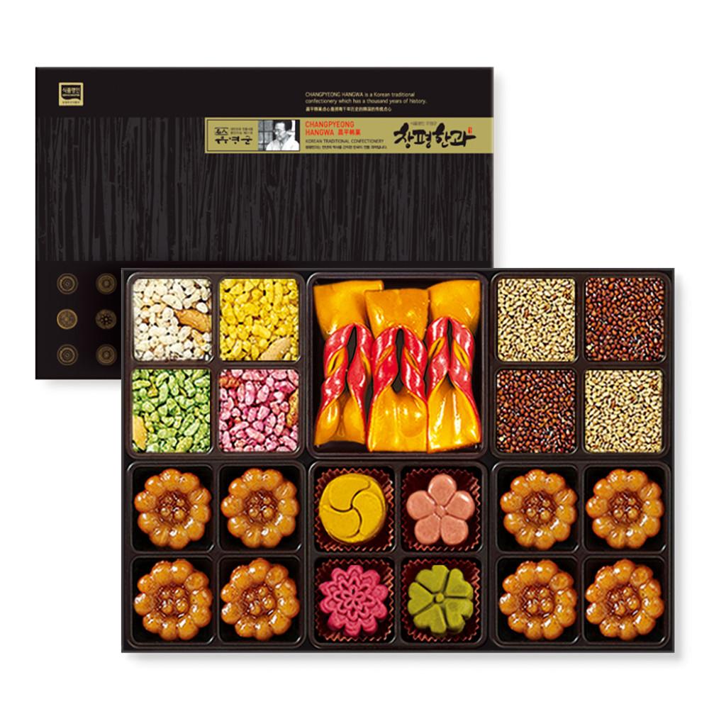 창평한과 미니세트 2호 / 한과선물세트 한국전통과자 [원산지:상세설명에 표시]