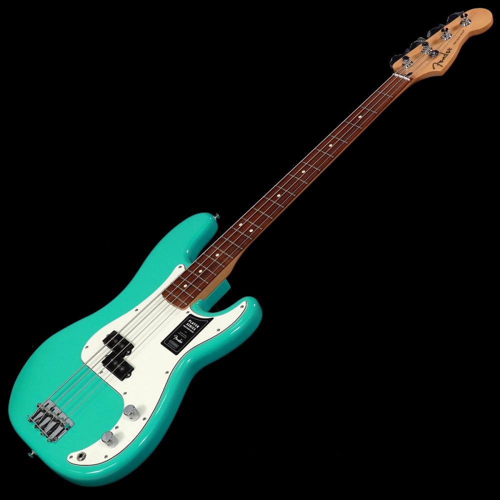 펜더 Player Precision Bass Pau Ferro Sea Foam Green [2023 NEW COLOR][3.78kg]S/N:MX23020034＆Strap
