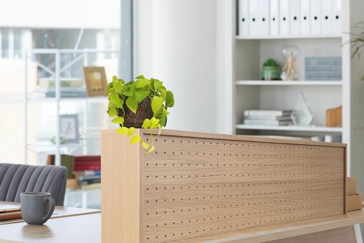 주방 타공 아일랜드 파티션 홈카페 칸막이 가림막 수납장