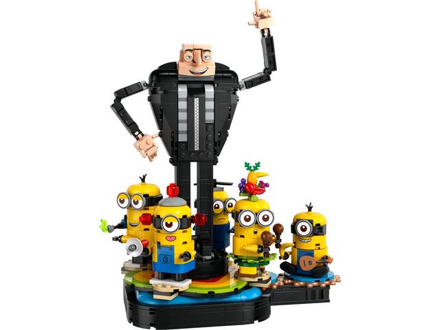 브릭 조립 그루와 미니언즈 75582 | 슈퍼 배드 4 | LEGO® Shop KR