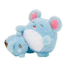 포켓몬센터 부들부들..꼬옥! 봉제인형 울상 루리리&마릴