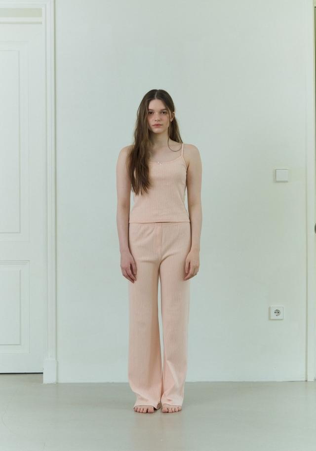 EYELET SET - PEACH