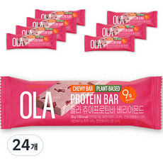 올가니카 올라 츄이 프로틴바 베리아몬드  35g, 24개