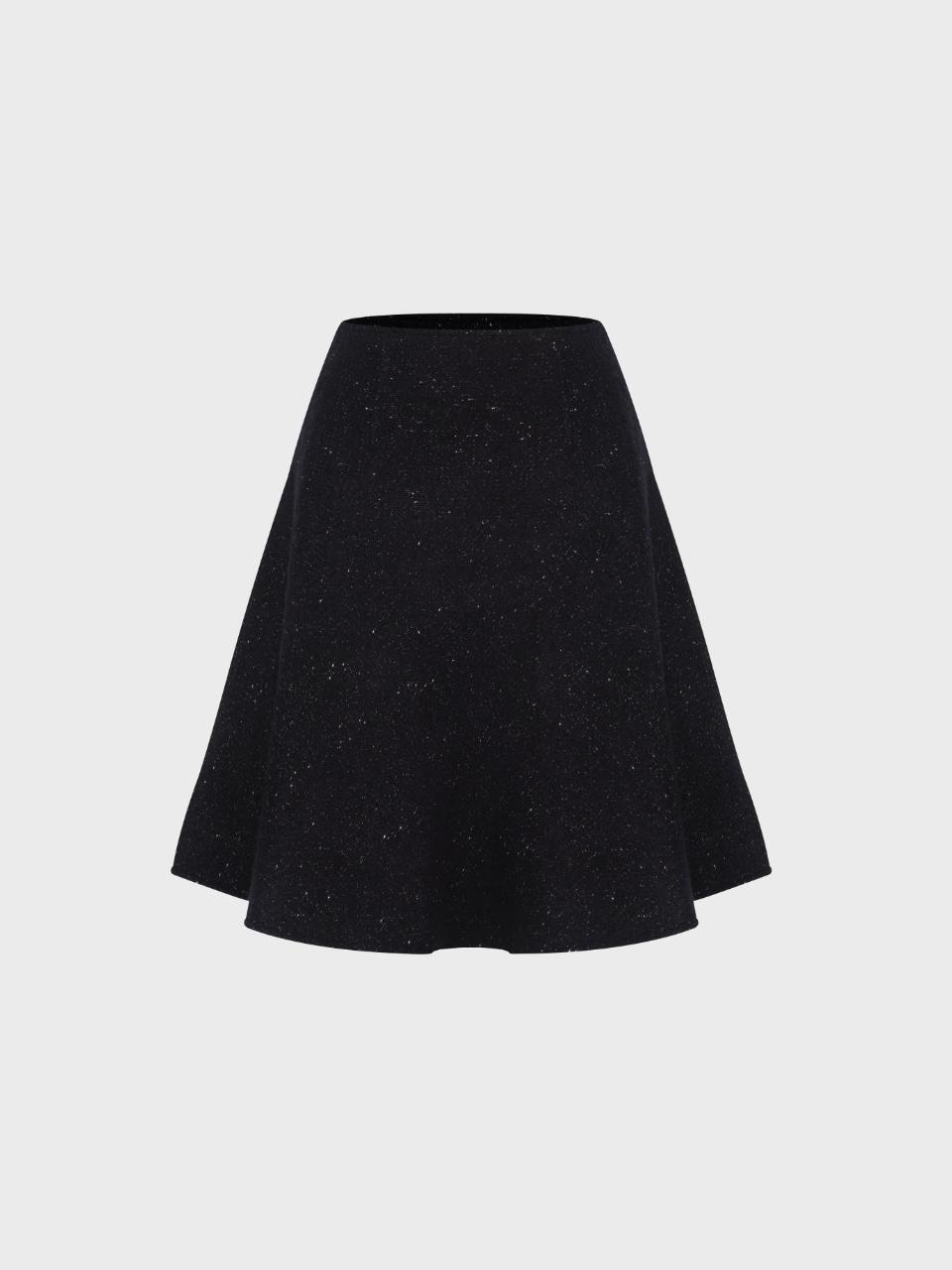 Boucle-Tweed Skirt