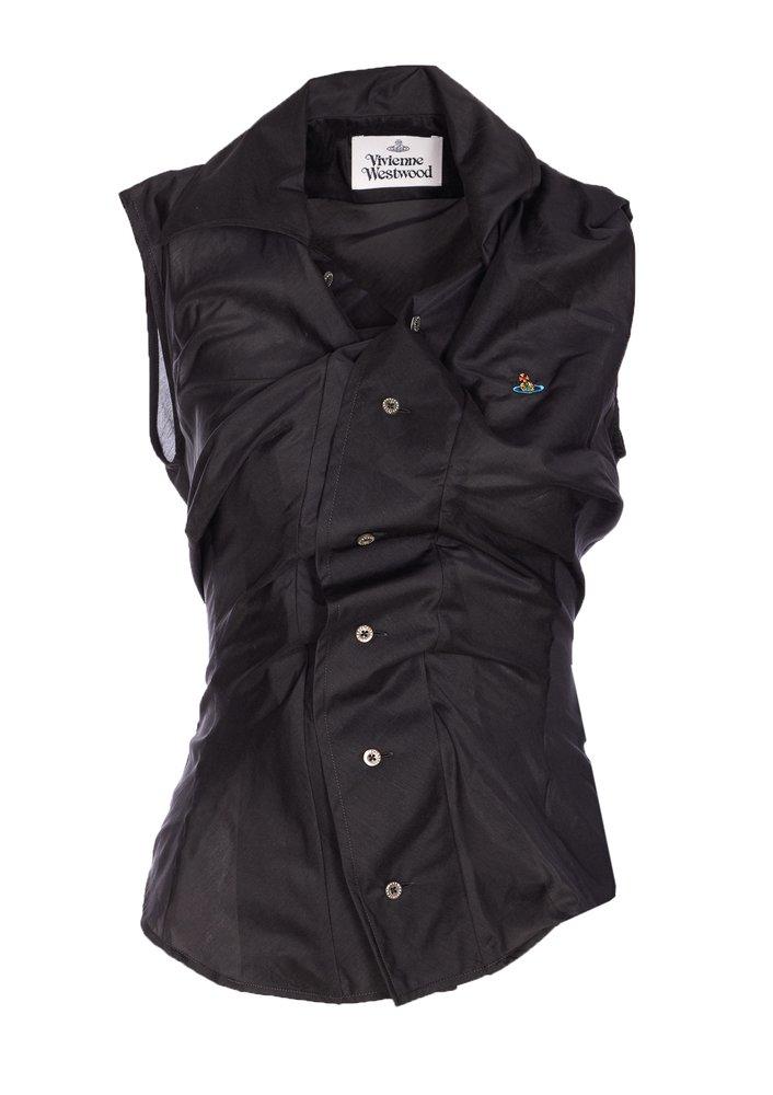 Vivienne Westwood Drunken Pleated Shirt