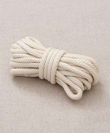 86-489 [450cm] 둥근스트링 면끈_내추럴