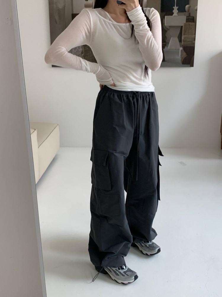 러브유쏘머치 포트 카고 팬츠