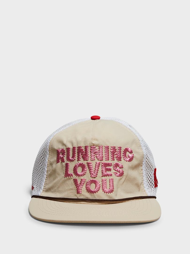 Alex Zono - Running Loves You Trucker Cap in Pink