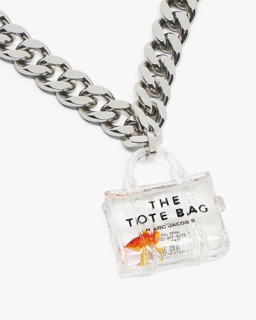 The Tote Bag Goldfish Necklace