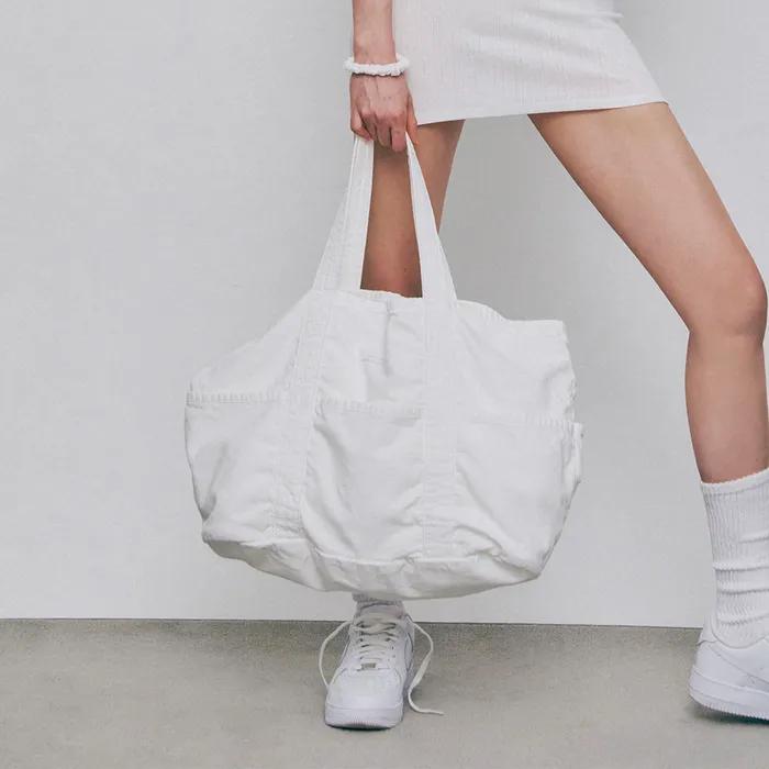 GRVB_Pig dyed Tote-Bag (WHITE)