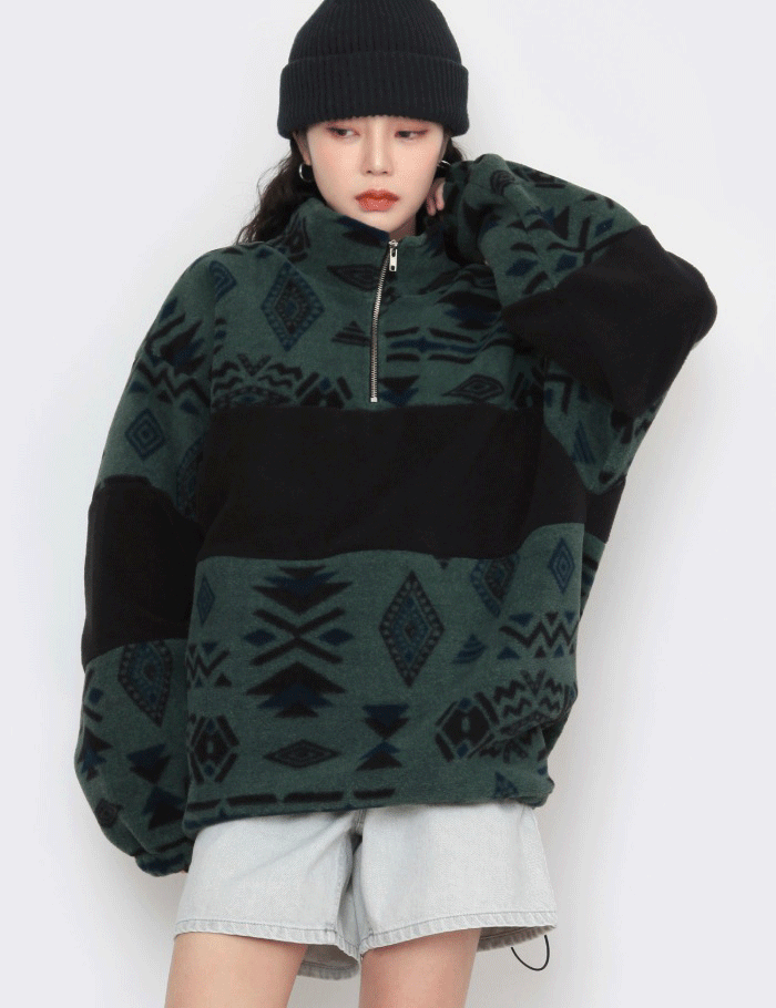 [UNISEX] 잉카 후리스 집업
