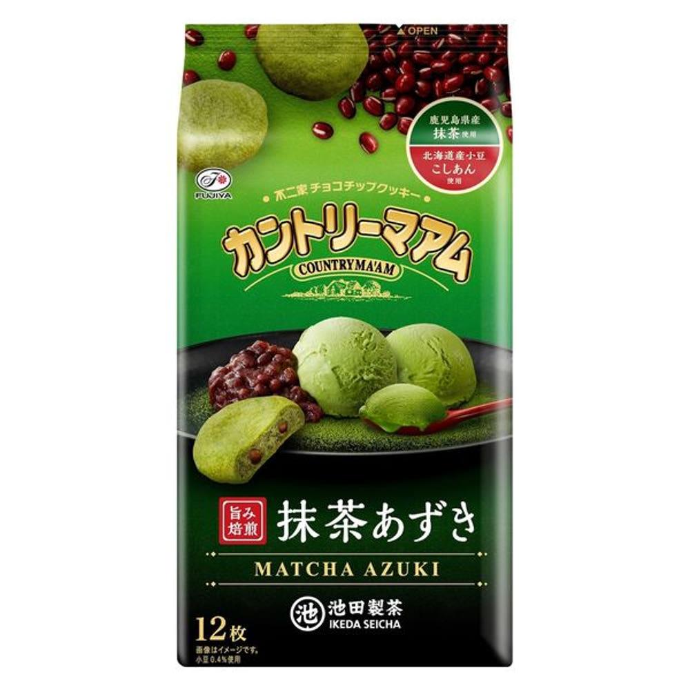 후지야 컨트리맘 말차 아즈키 12개입 일본쿠키
