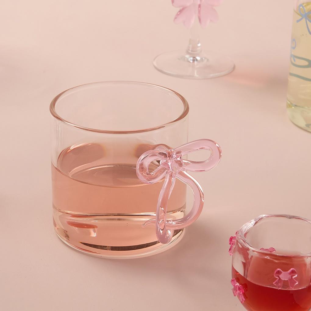 러브소르베 리본핸들 내열유리잔 400ml_GA0126012