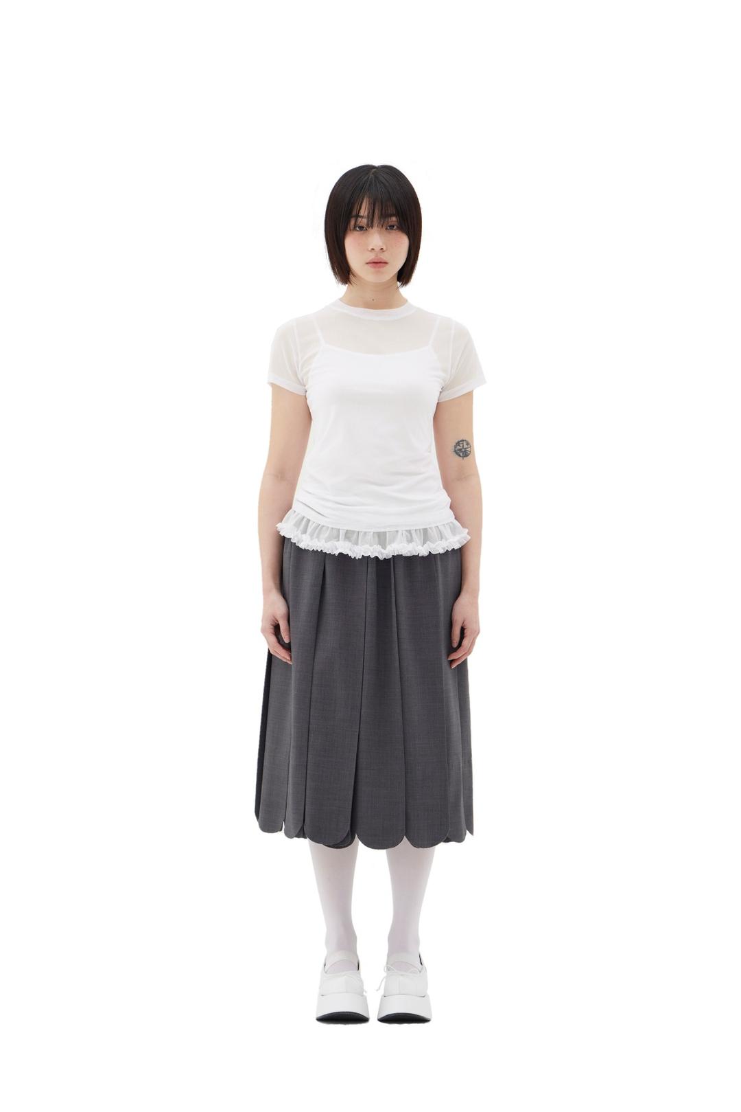 HALF-SLEEVED GONGJU T (WHITE)