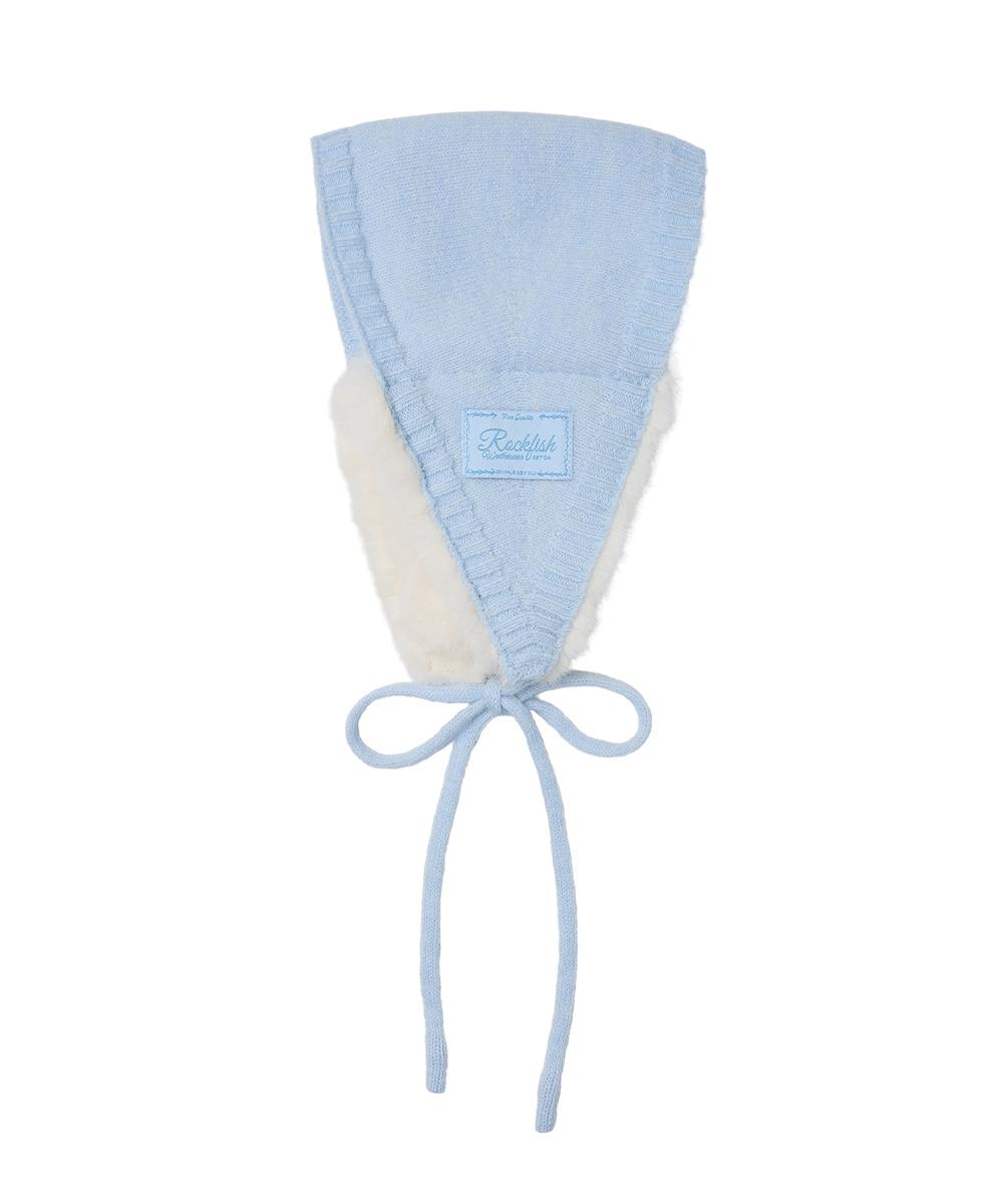 [NEW 10%] FLUFFY EARMUFF - SKY BLUE