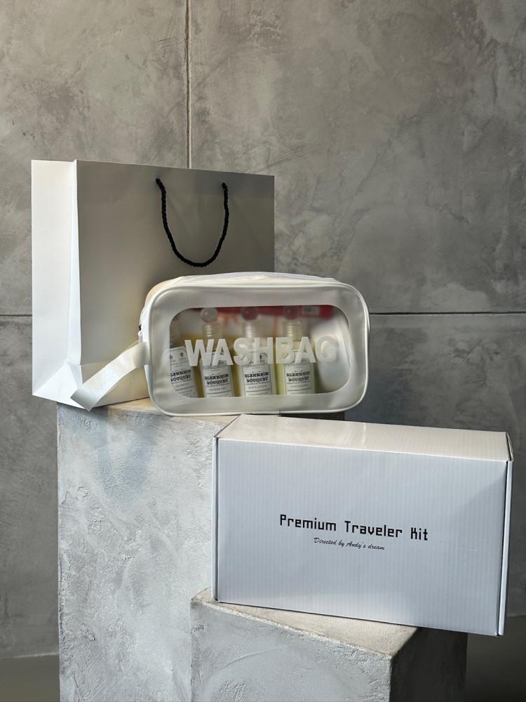 호텔어메니티 여행용세면도구 파우치 트래블키트 35ml 해외여행준비물