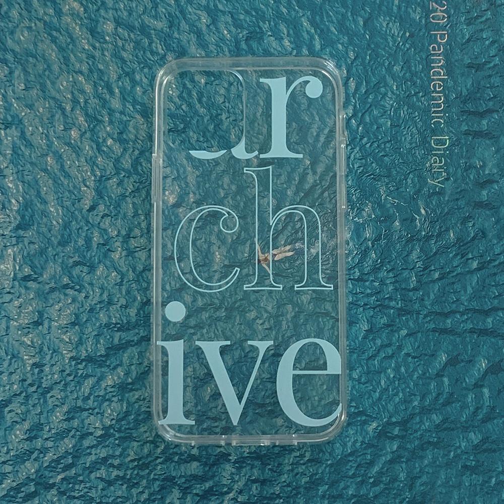 [투명 젤하드 케이스] Archive Jelly Hard Case (sky)