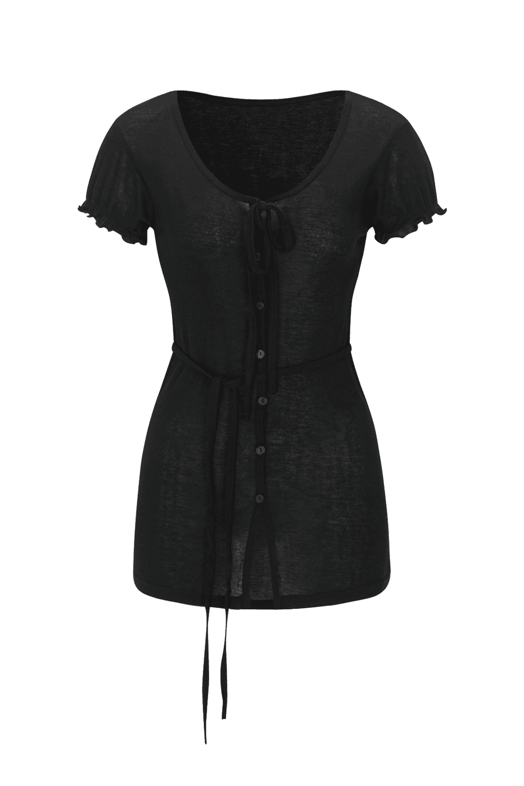 Double strap cardigan