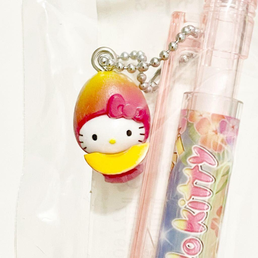 미사용 산리오 고고야 미야자키 한정 헬로키티 망고 버전 피겨 마스코트 샤프펜 2005 키홀더 비틀거리
