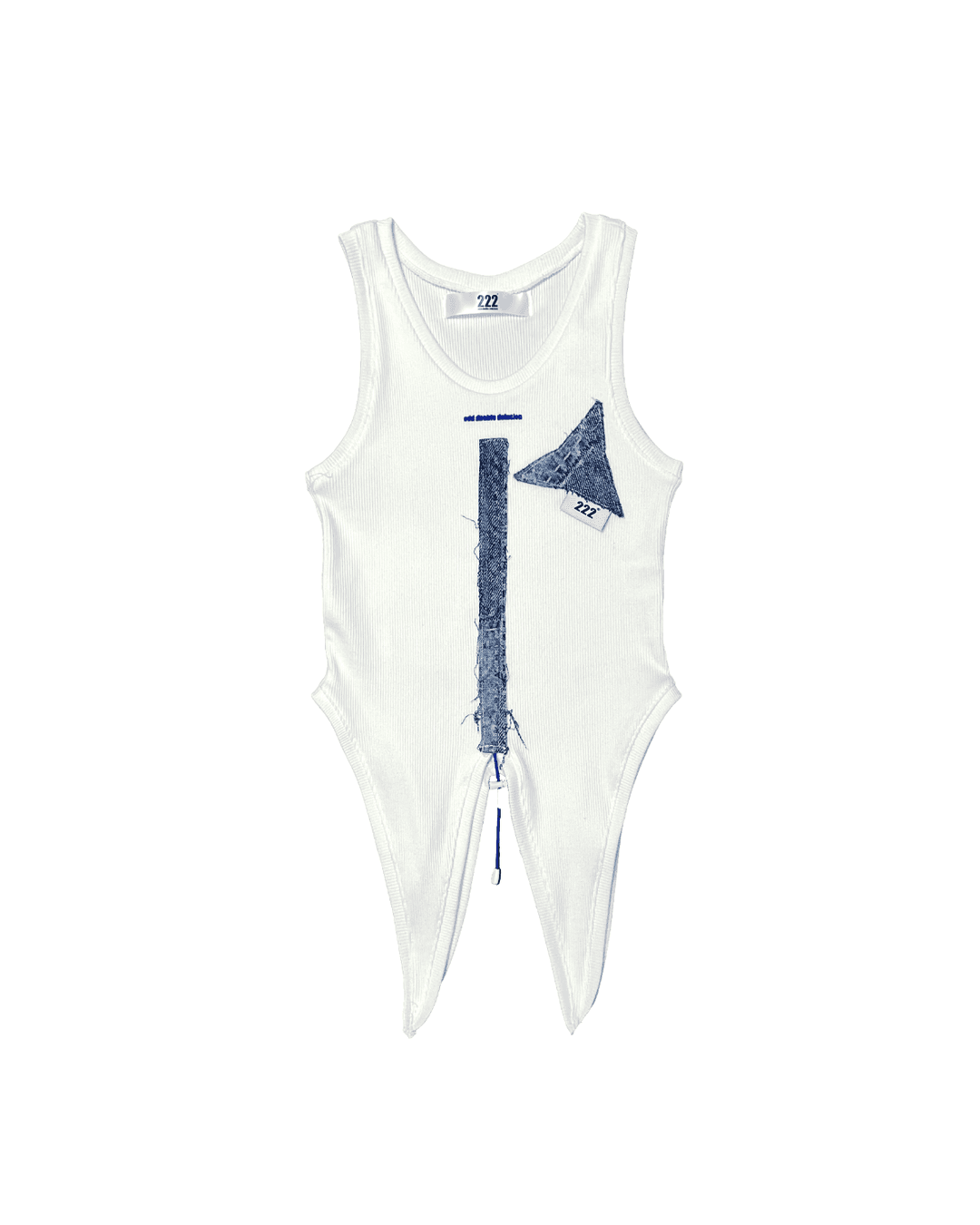 CUTOUT SLEEVELESS ver.1 white