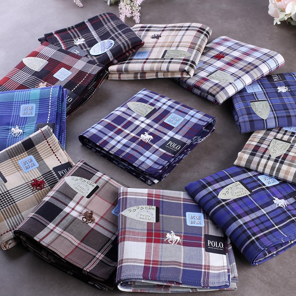 남자 손수건 남성 면 남편 부모님 폴로BCS 선물 데일리 땀흡수 등산 100종