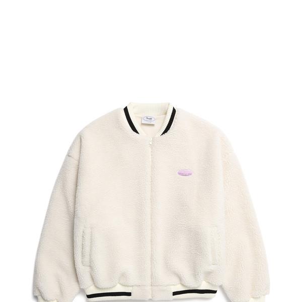 데이라이프 보아 플리스 스타디움 자켓 (아이보리)