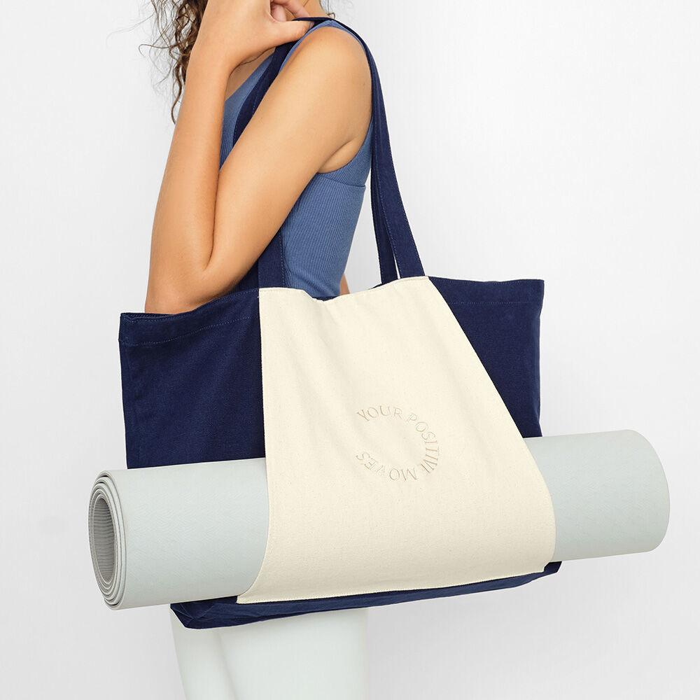 요가 매트 에코백_네이비