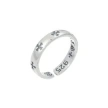 [실버925] Cross Open Ring