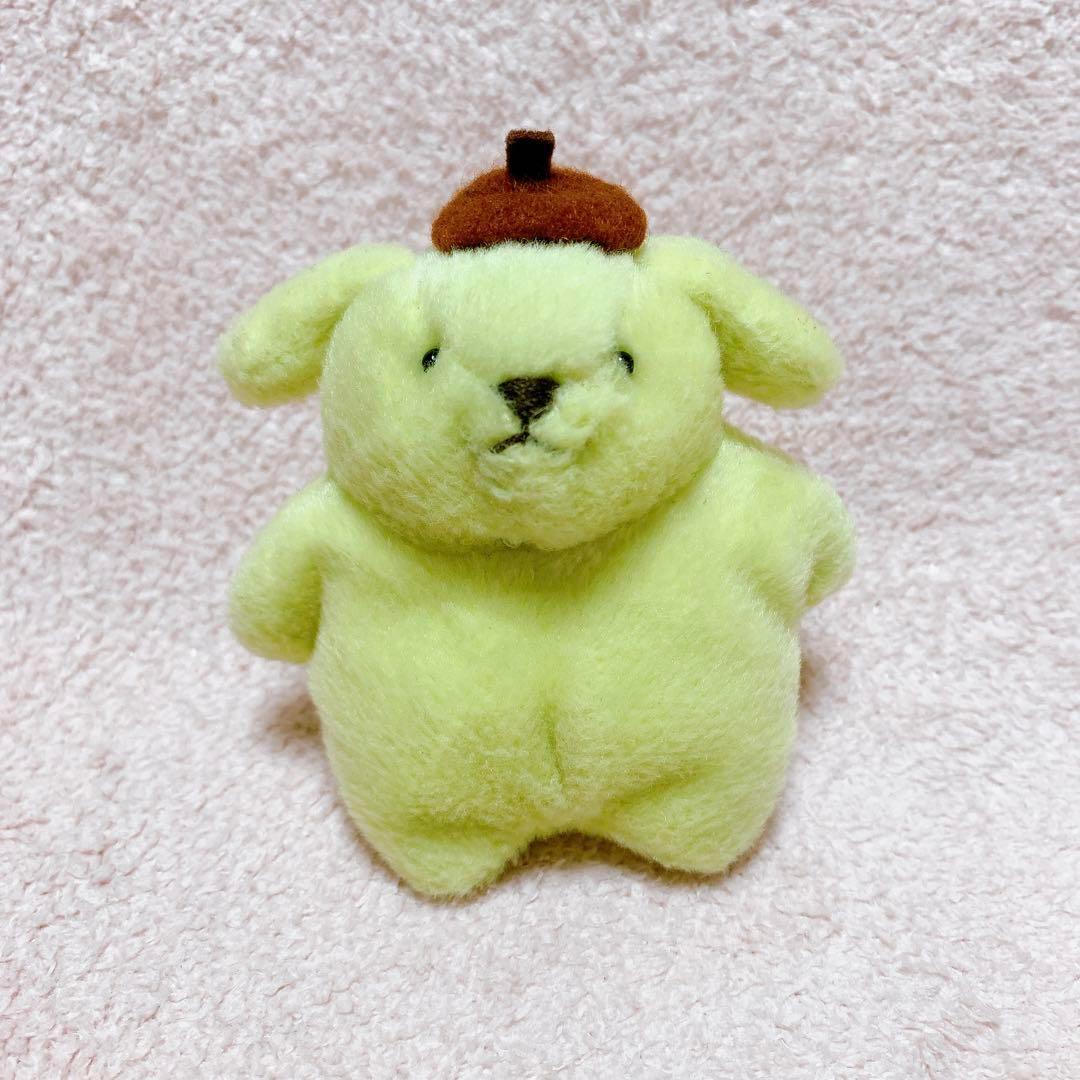 ポムポムプリン　ぬいぐるみキーホルダー