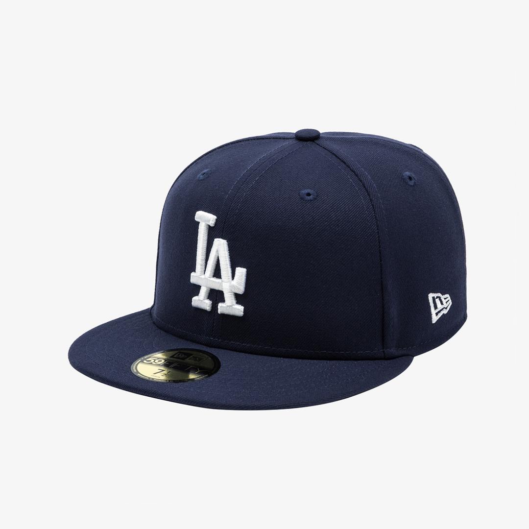 MLB LA 다저스 베이직 사이즈캡 라이트 네이비
