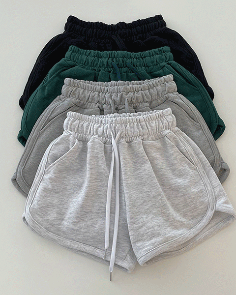 [1+1할인] 토미 와이드 밴딩 쭈리 숏팬츠