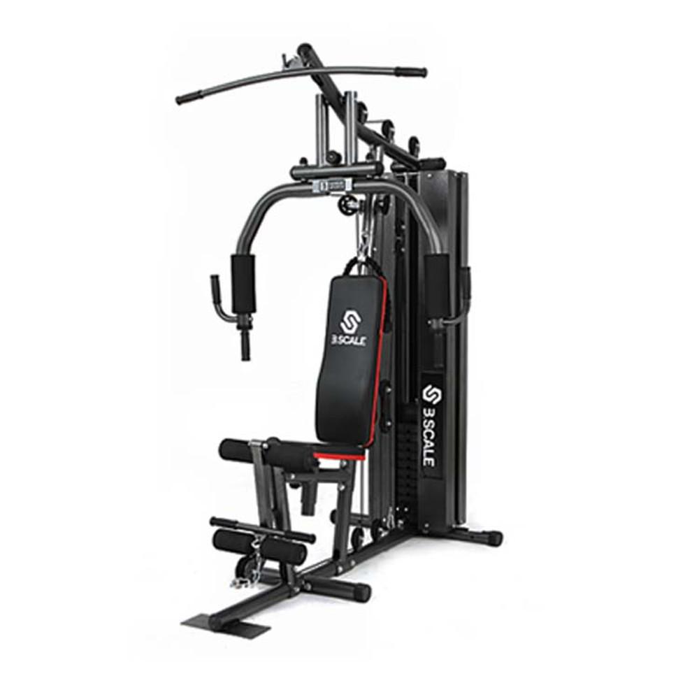 반석스포츠 스케일 홈짐 A세트 멀티짐 가정용 랫풀다운 버터플라이 웨이트 운동 기구
