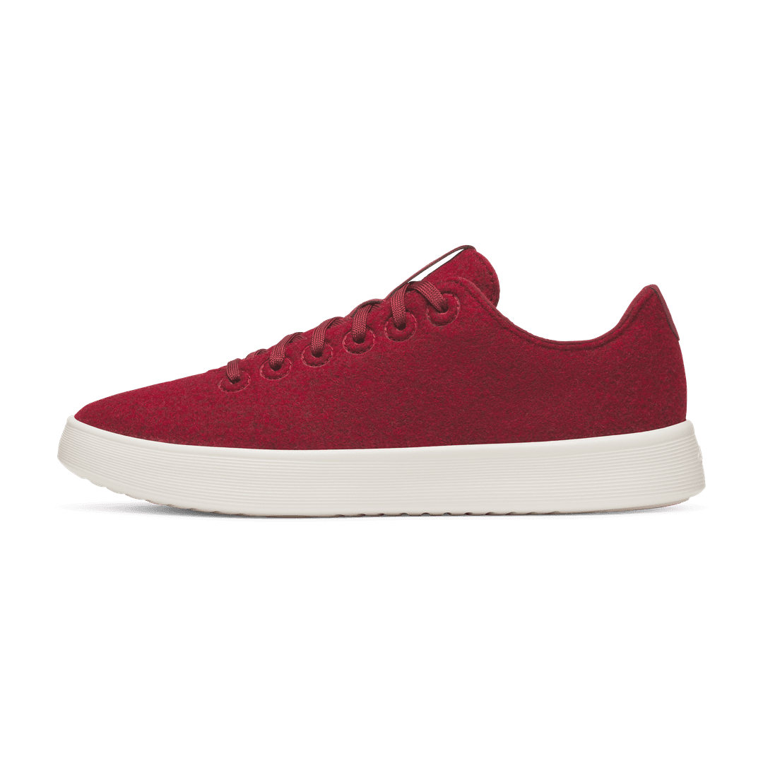 남성 울 크루저 - 버건디 (내추럴 화이트) – 올버즈 | Allbirds