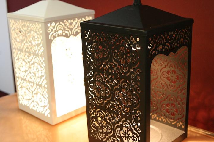 스크롤(SCROLL) 양키캔들워머 + 전구2개 세트(빛조절/타이머/터치스위치)