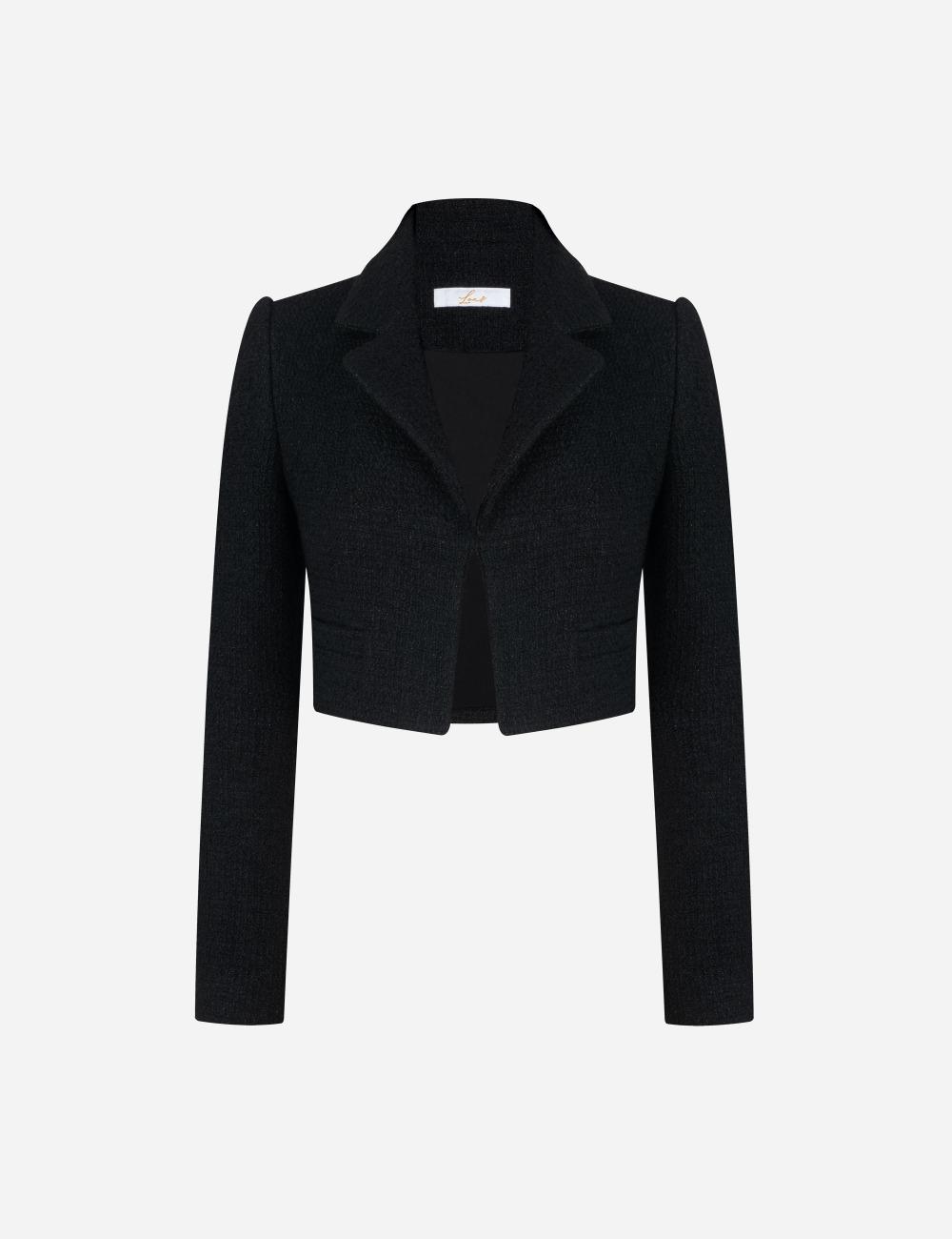 Black Cropped Jacket