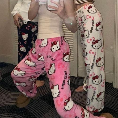 Hot Girls Night Kitty Sleep Pants
