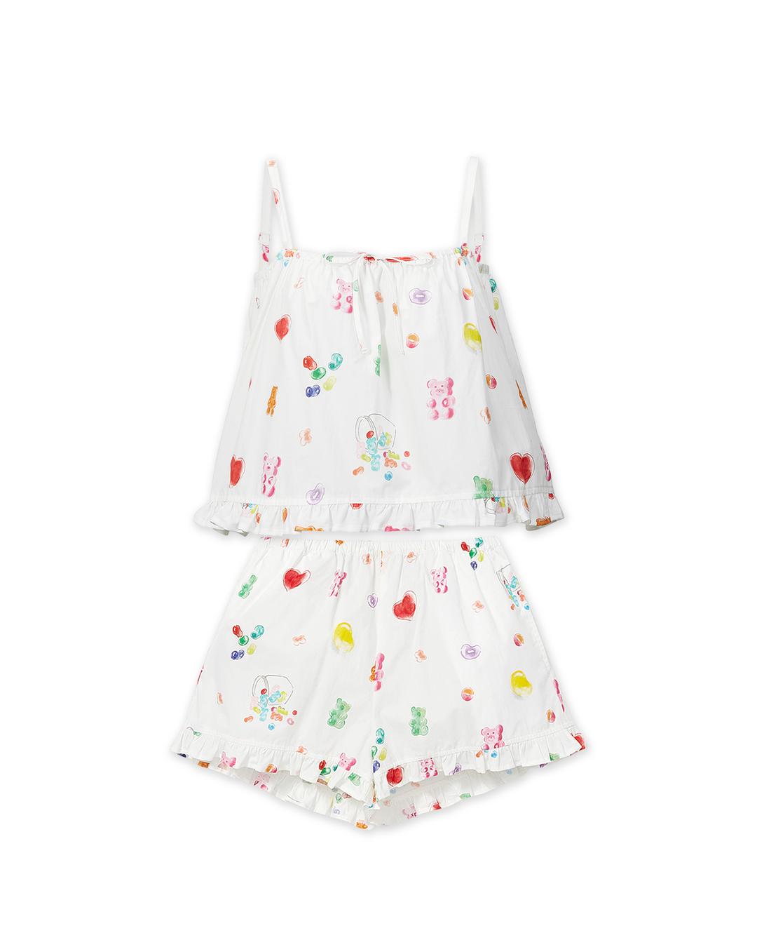 Candy Week Pajama Set
