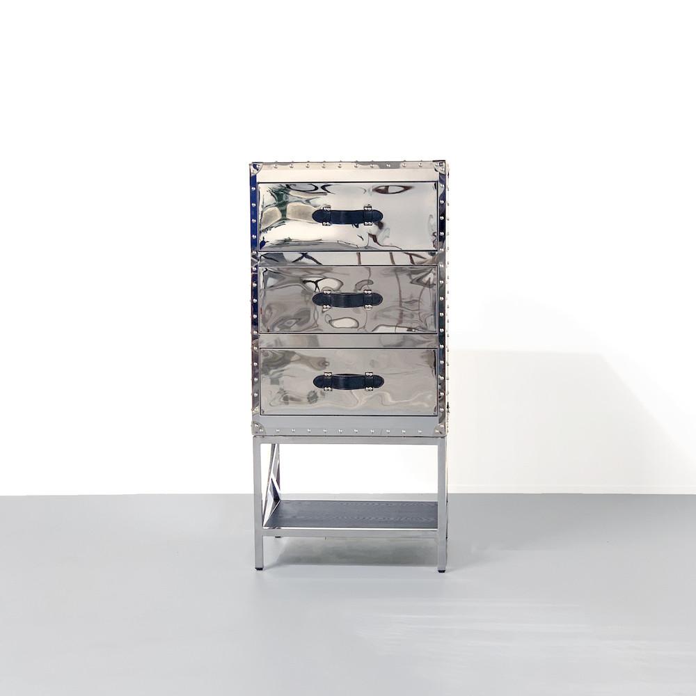 히어퍼니처 카페 인테리어 샤이닝 세로 수납장 캐비넷[HFCA-14]