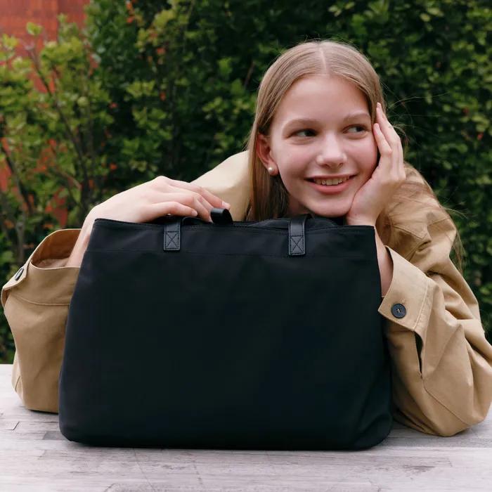 [머치] 나일론 숄더백 (JLBA5F520BK)