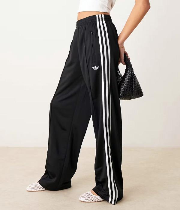 메소프501 아디다스 클래식 아디컬러 파이어버드 루즈핏 트랙 팬츠 블랙 JC8245