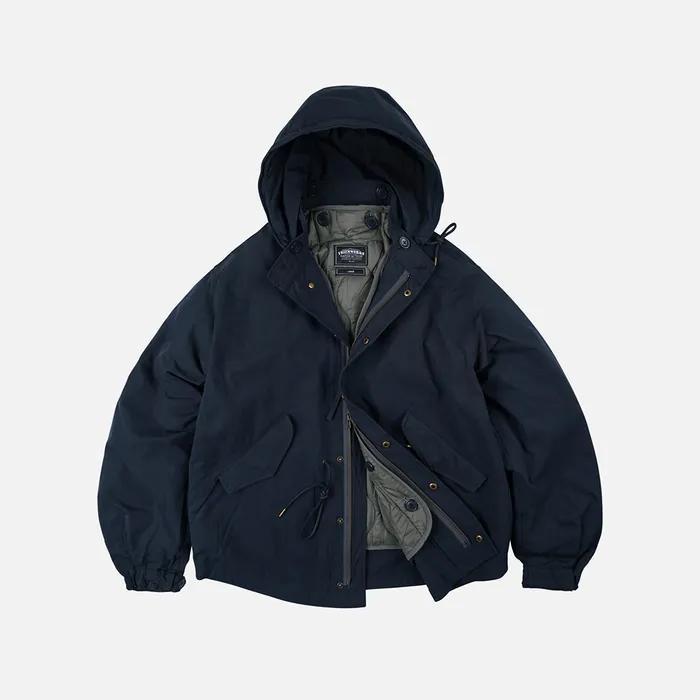 Oscar fishtail jacket 003 _ navy